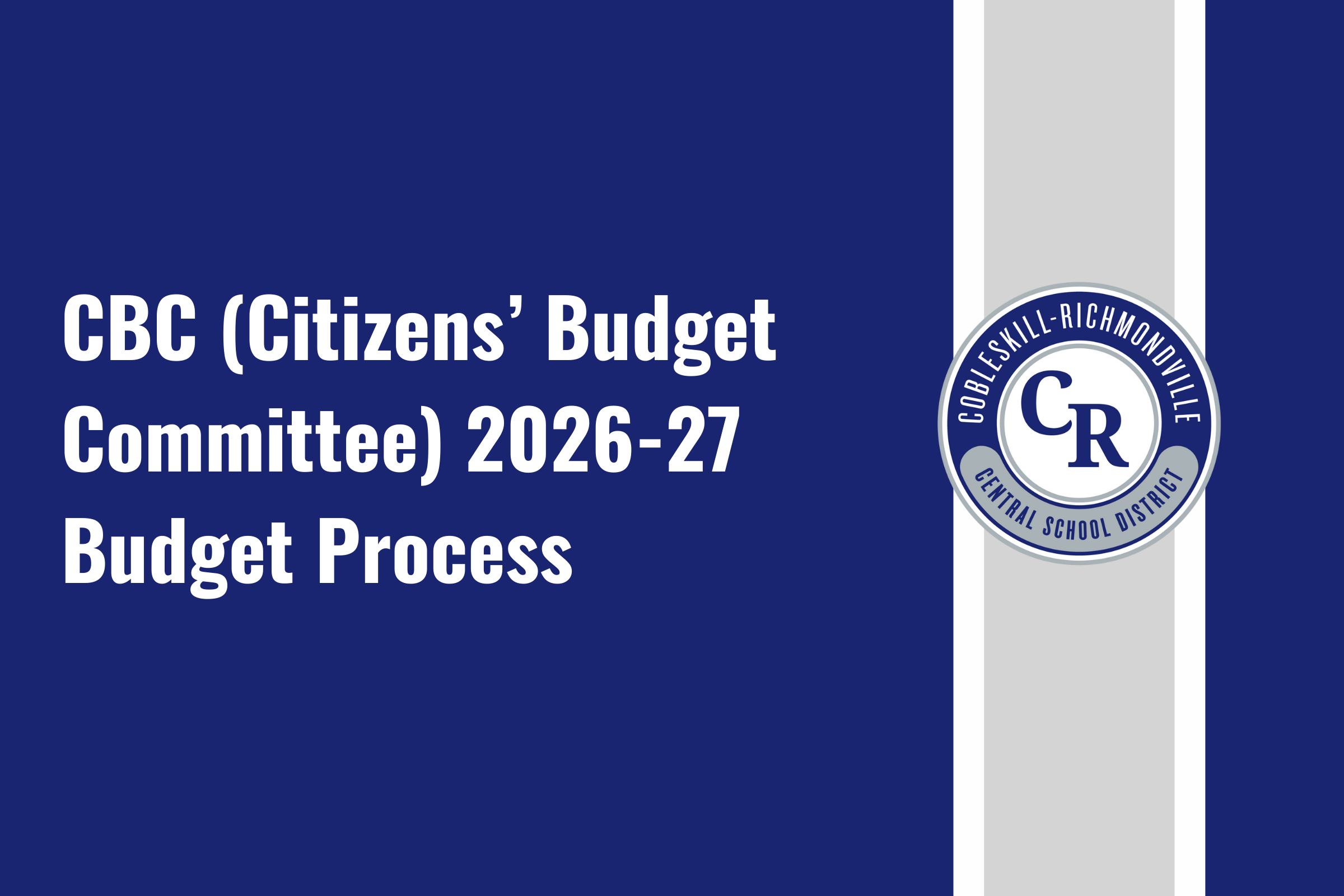 CBC (Citizens' Budget Committee) 2026-27 Information Graphic